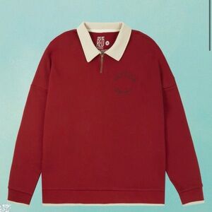 RED (TAYLOR'S VERSION) I REMEMBER IT ALL TOO WELL ZIP POLO  Quarter Zip Sold Out